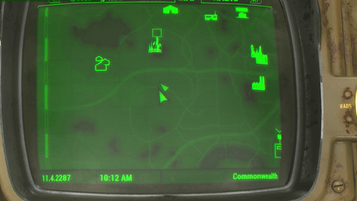 Fallout - Fusion Core (North of ArcJet Systems) Location