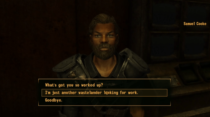 1 Talk to Samuel Cooke - Why Cant We Be Friends Quest