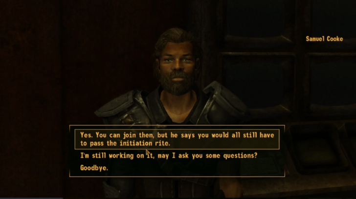 5 Samuel Cooke Final Dialogue - Why Cant We Be Friends Quest