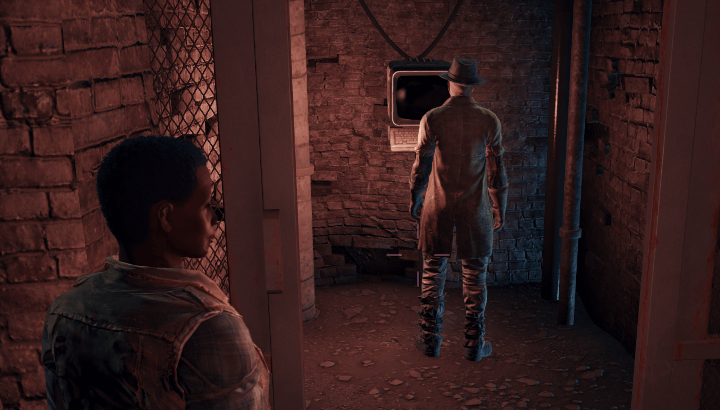 Fallout 4 - Deacon Unlocking the Door