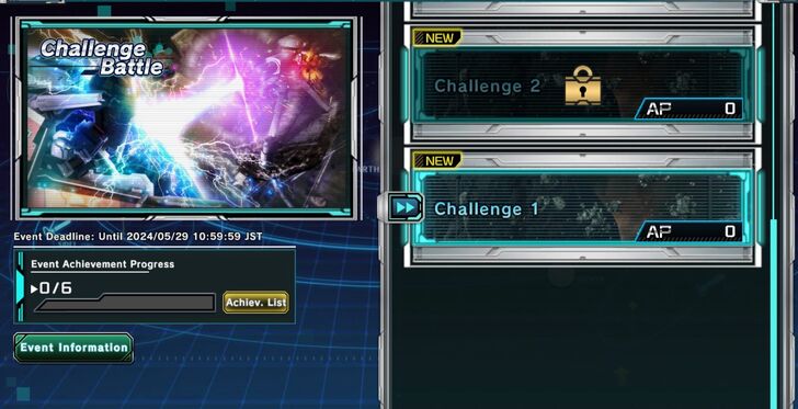 Challenge Battle - Gundam UC Engage