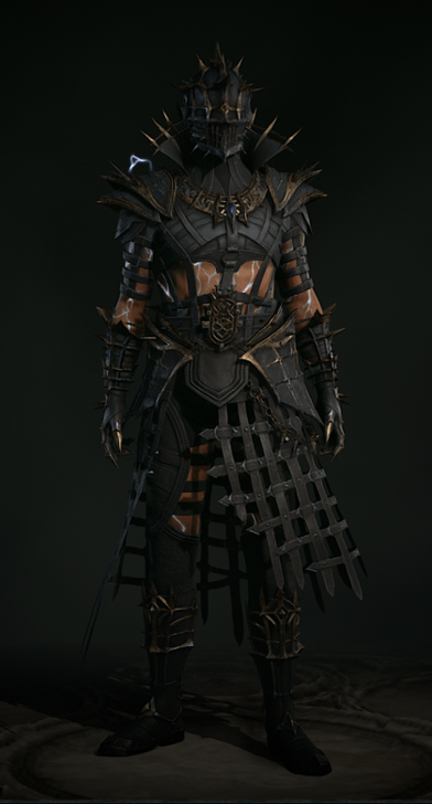 Diablo 4 - Caged Storm  Armor Set Transmog
