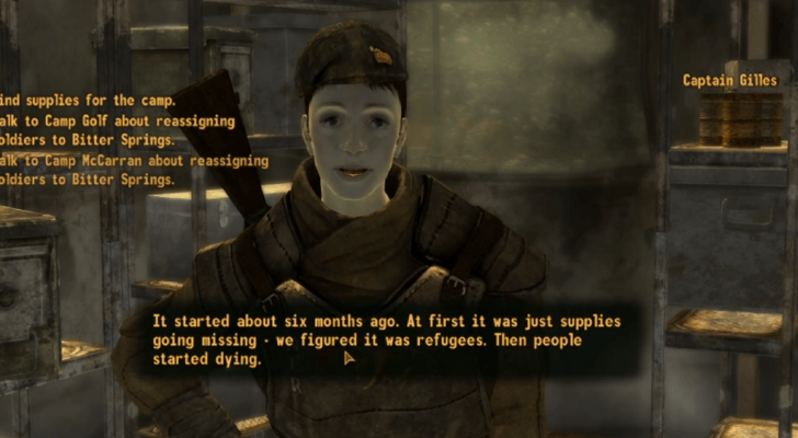 1 Speak to Captain Gilles - Climb Every Mountain