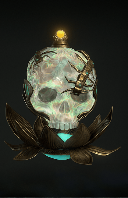 Diablo 4 - Nymphaea Cranium Weapon Transmog