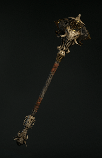 Diablo 4 - Mammotheart Weapon Transmog