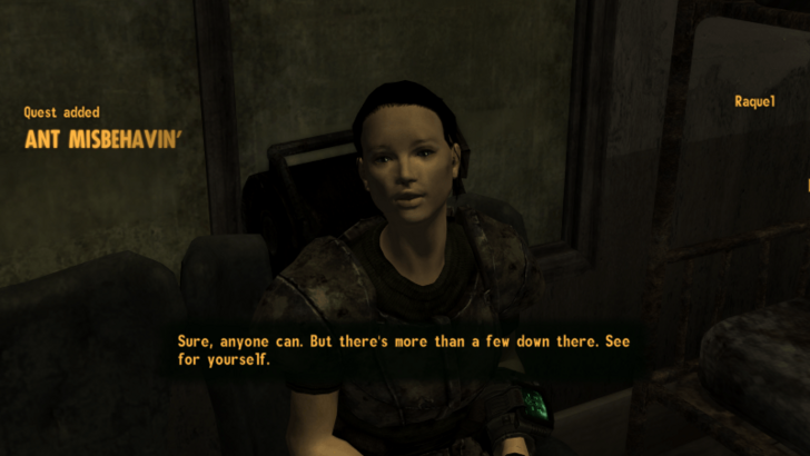 Ant Misbehavin’ Side Quest