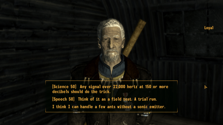 Fallout New Vegas - Loyal Checks