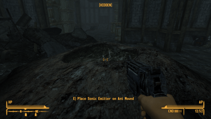 Fallout New Vegas - Place Sonic Emitter