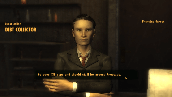 Debt Collector Side Quest