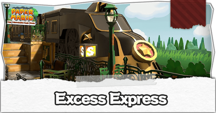 Paper Mario TTYD Switch Remake - Excess Express Banner