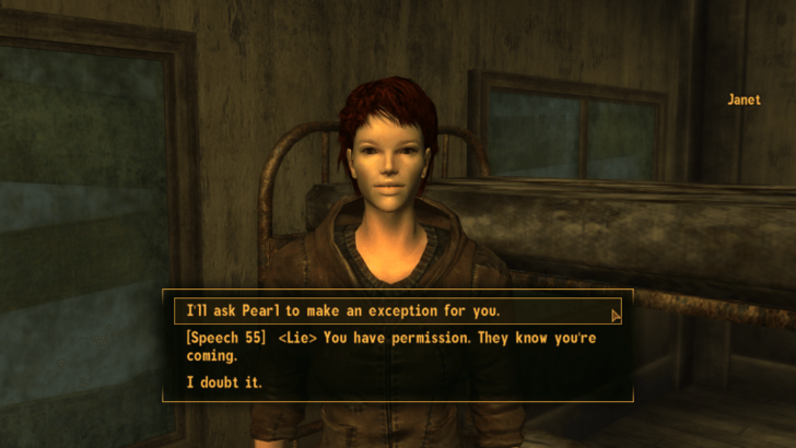 Fallout New Vegas - Janet