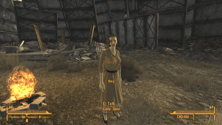 Fallout New Vegas - Collect 250 caps from Lady Jane