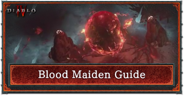Diablo 4 - Blood Maiden Banner