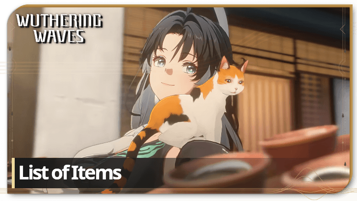 Wuthering Waves - List of Items
