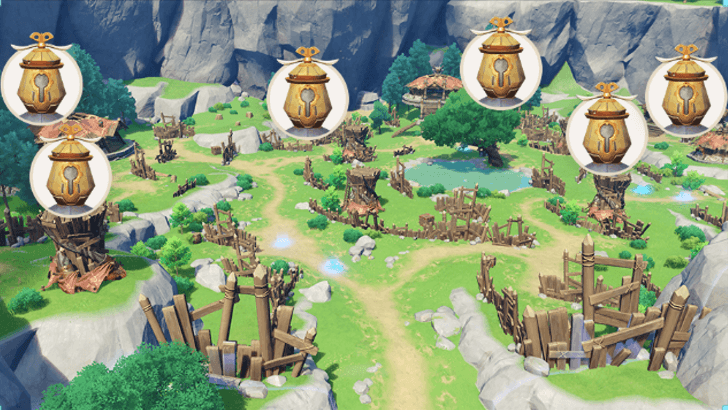 Genshin - 4.6 Windtrace Contested Zone - Canyon Confrontation