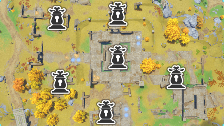 Genshin - 4.6 Windtrace Contested Zone - Rumble in the Ruins Signaling Device Locations