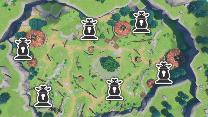 Genshin - 4.6 Windtrace Contested Zone - Canyon Confrontation Signaling Device Locations