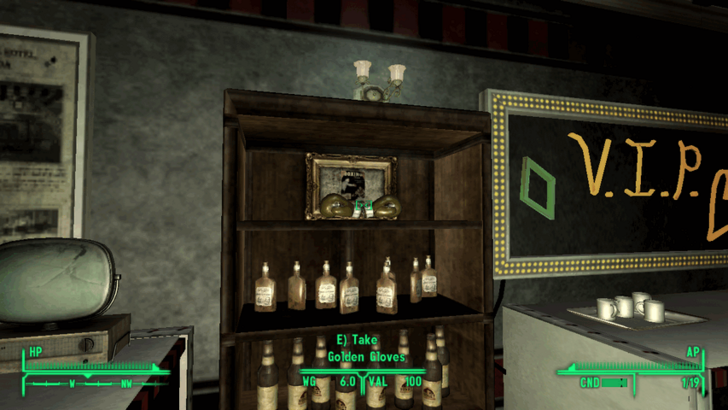 Fallout New Vegas - Golden Gloves