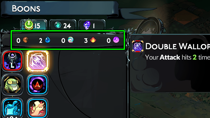 Hades 2 - Open Boon Info Menu