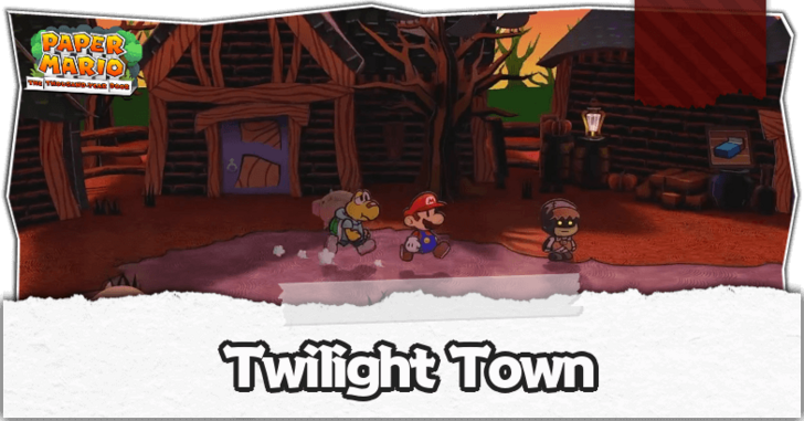 Paper Mario TTYD Switch Remake - Twilight Town