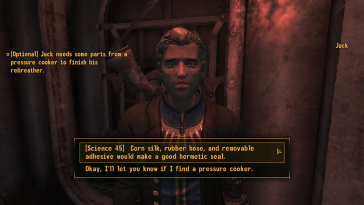 Fallout New Vegas - Rebreather from Jack