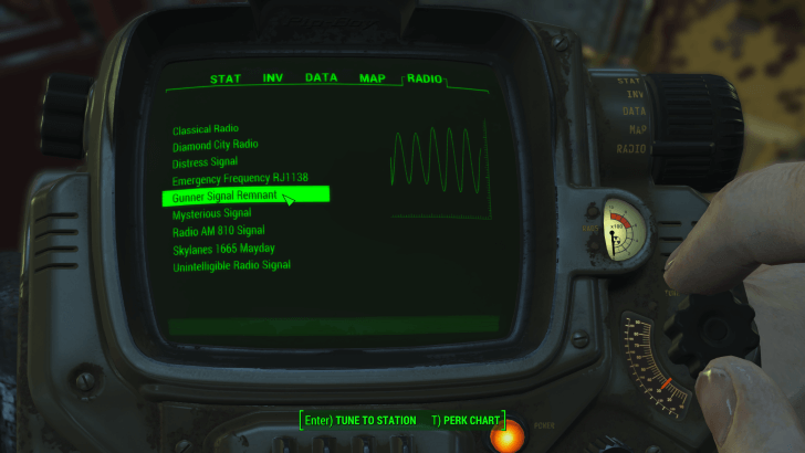 Fallout 4 Best of Three Gunner Signal Remnant