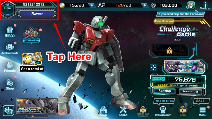 How to Switch Worlds Step 1 - MementoMori