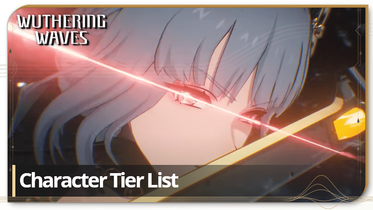Wuthering Waves - Character Tier List Banner