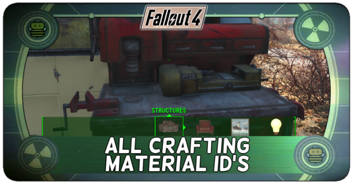 Fallout 4 - All Crafting Material IDs