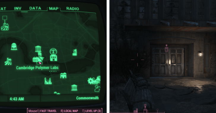 Fallout 4 - Cambridge Polymer Labs Location