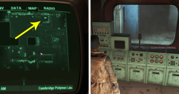 Fallout 4 - Cambridge Polymer Labs Clearn Room Terminal