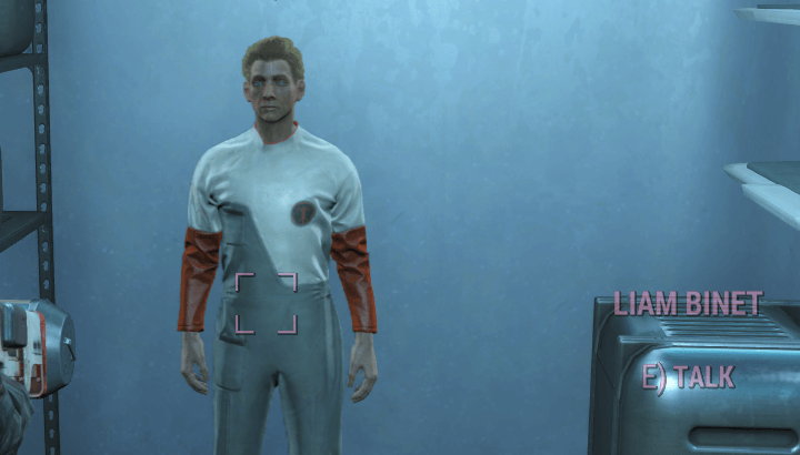 Fallout 4 - Talk to Liam Binet