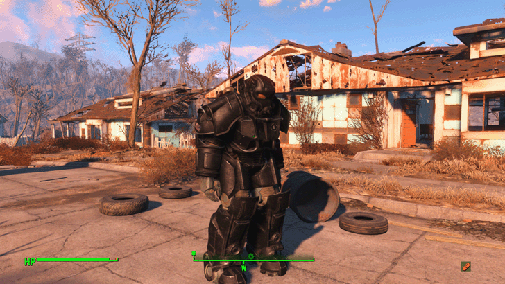 Fallout 4 - Enclave Hellfire Power Armor Set