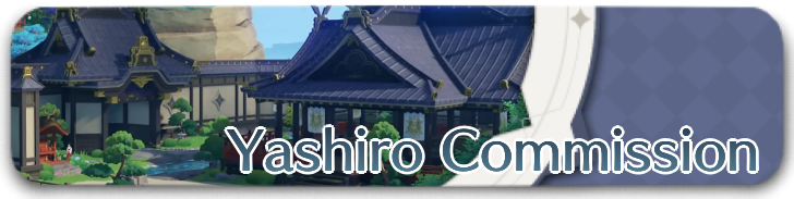 Genshin - Yashiro Commission Slim Banner