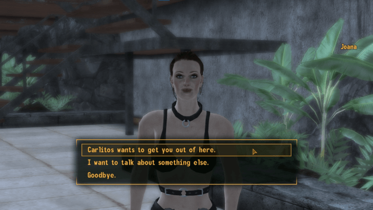 Fallout New Vegas - Talk to Joana
