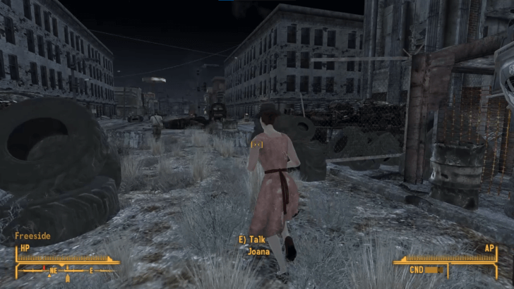 Fallout New Vegas - Travel to Freeside With Joana