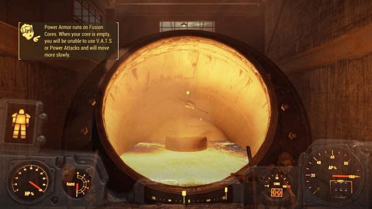 Fallout 4 - Use the Power Armor to Take the Incinerator From the Crucible