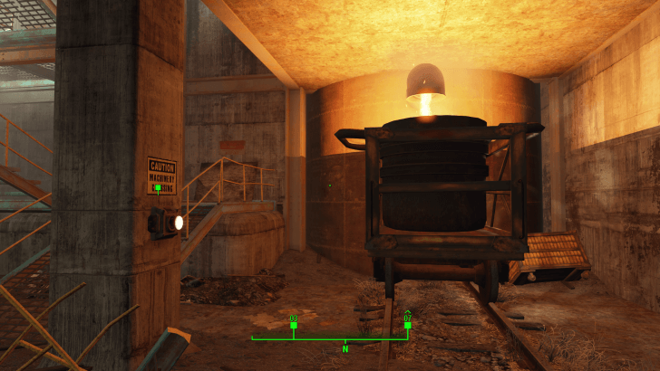Fallout 4 - Head Down the Bottom and Press the Button