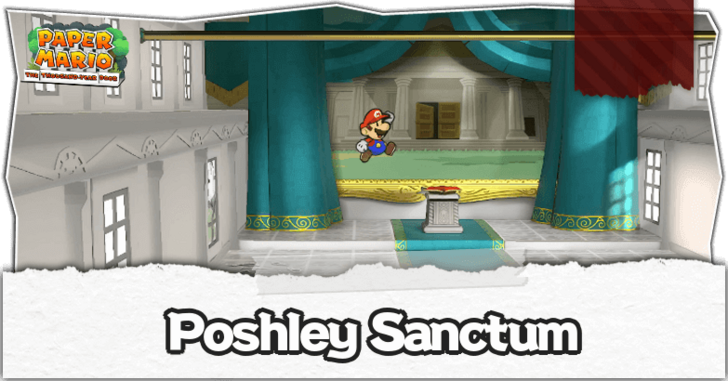 Paper Mario TTYD Switch Remake - Poshley Sanctum Banner