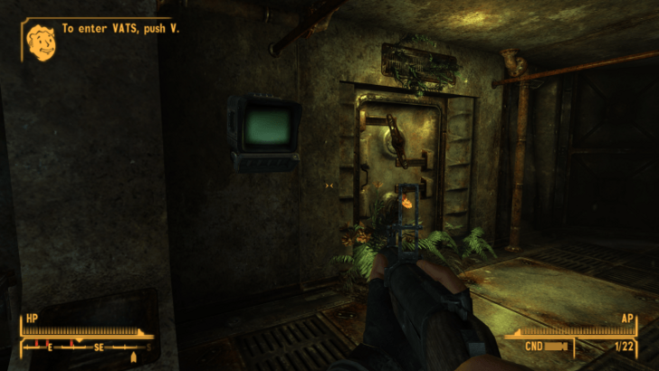 Fallout New Vegas - Cave Door