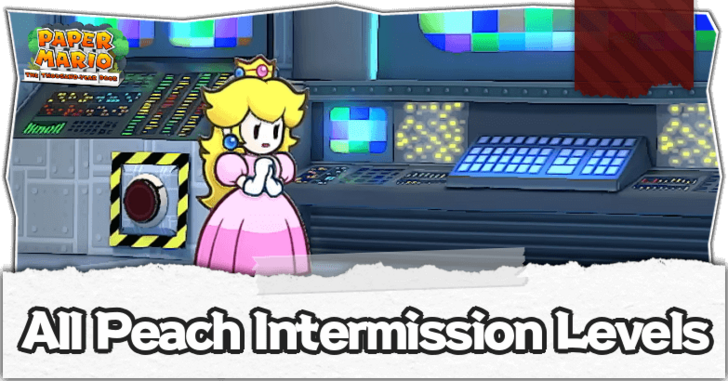 Paper Mario TTYD Switch Remake - Peach Intermissions