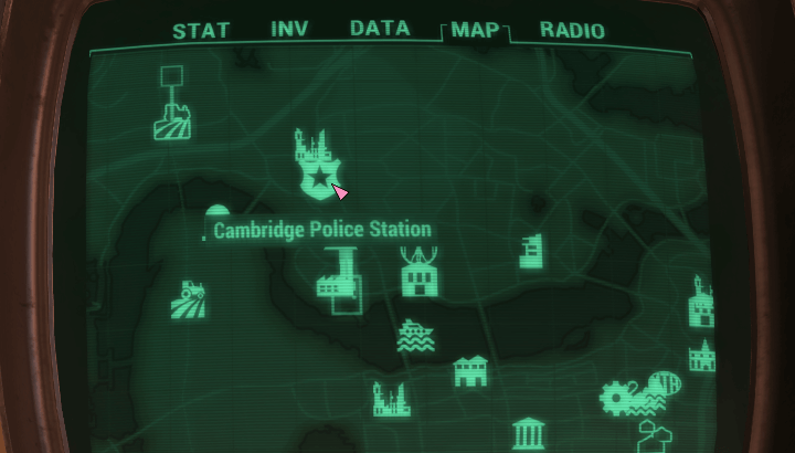 Fallout 4 - Cambridge Police Station Map