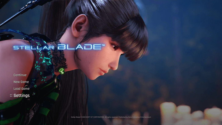 Stellar Blade - Main Menu