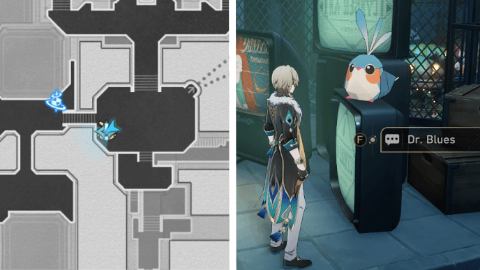 Honkai Star Rail - Dream Song Mission Guide - Talk to Dr. Blues in Dreamflux Reef