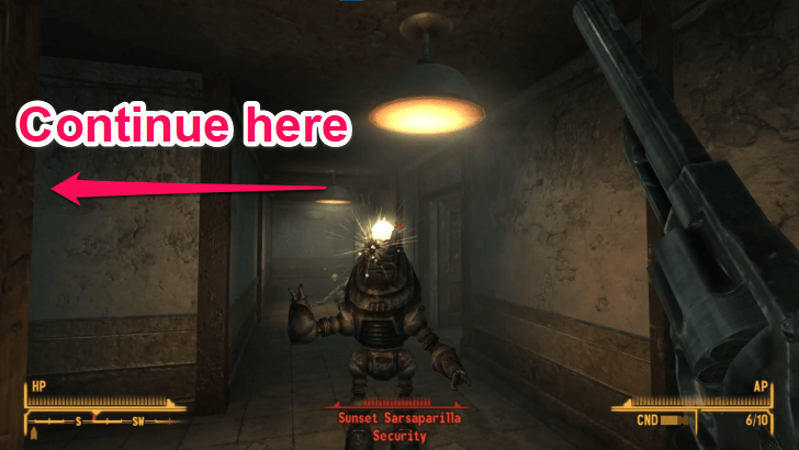 Fallout New Vegas - Defeat the Protectron