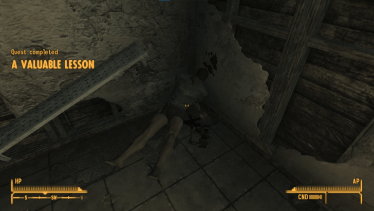 A Valuable Lesson Side Quest