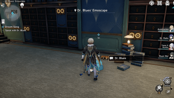 Honkai Star Rail - Dream Song Mission Guide - Speak with Dr. Blues