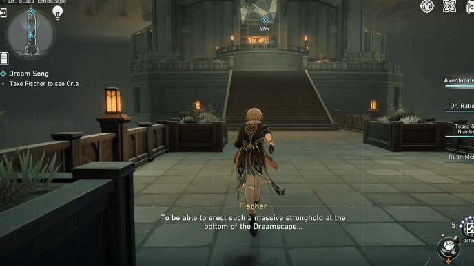 Honkai Star Rail - Dream Song Mission Guide - Take Fischer to See Orla