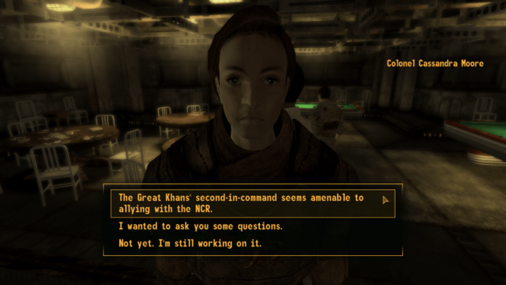 Return to Colonel Moore