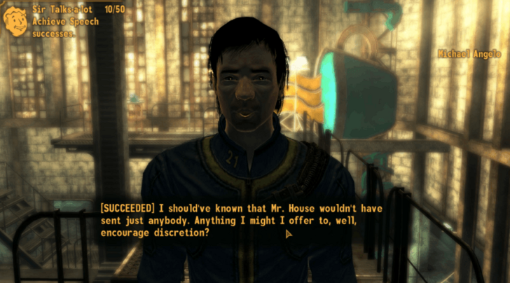 Lie About Working for Mr House - Classic Inspiration Quest